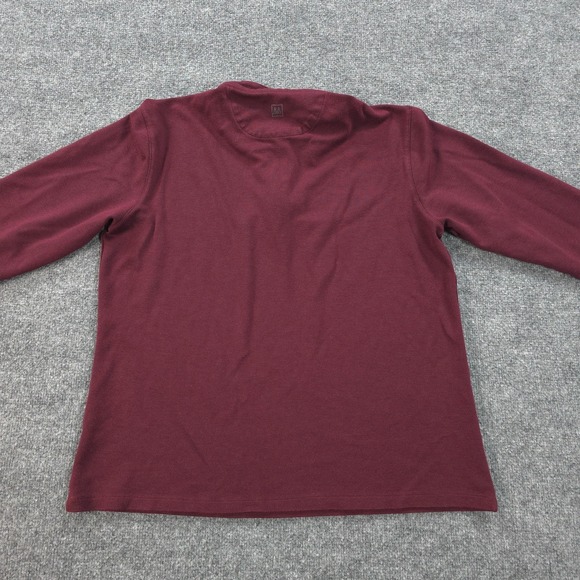 Mizzen+Main Burgundy Zip Up Sweater - Picture 5 of 11